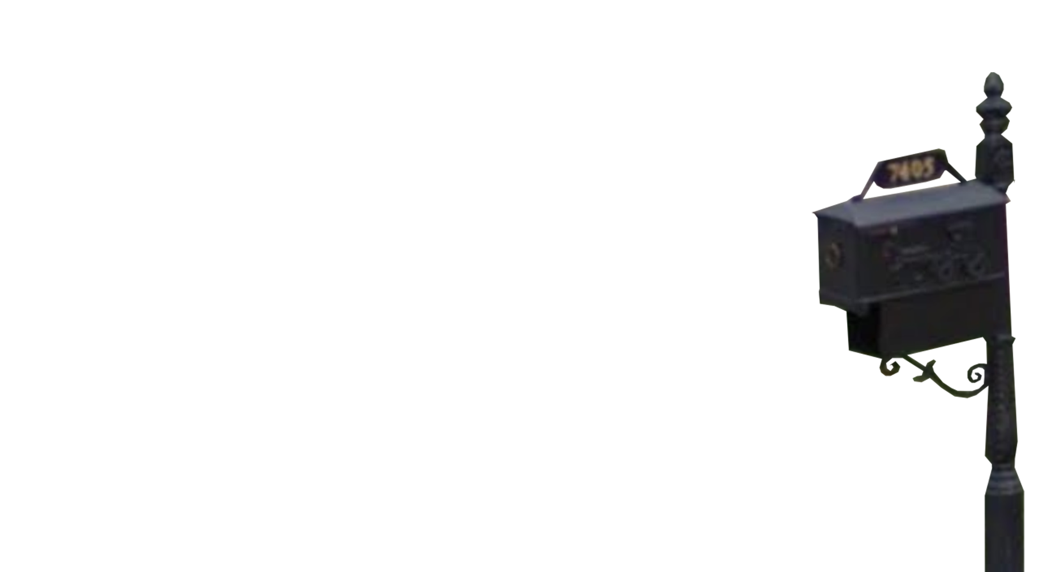 mailbox-lined street